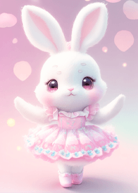Little bunny at the dance
