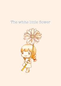 The white little flower