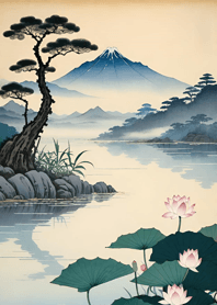 Tranquil lake C37268