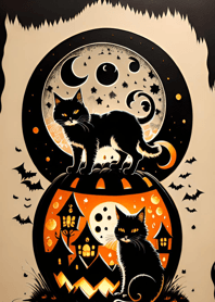 halloween cat 0A6582