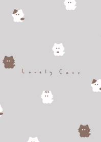 小貓咪 | gray brown