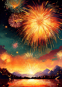 Beautiful Fireworks Theme#702
