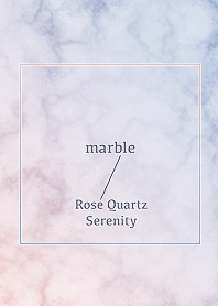 Rose Quartz & Serenity Marble