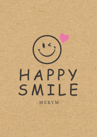 HAPPY SMILE KRAFT 8 -HEART-