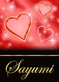 Sayumi-name-Love forecast-Red Heart