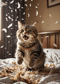 Cats run wild #HNUbG012.