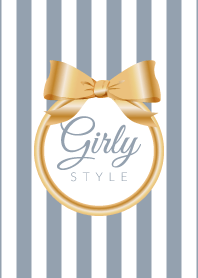 Girly Style-GOLDStripes-ver.21