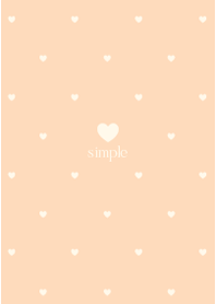 タイニーハート ドット ♥ ベージュ 11