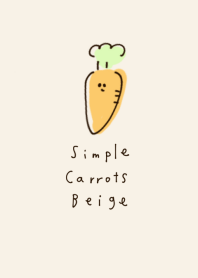 simple Carrots beige.