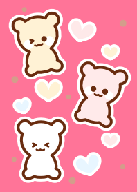 Lovely pastel gummy bear 28