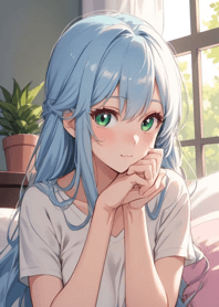 Sweet quiet girl - nice day 145E97