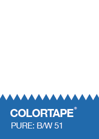 COLORTAPE II PURE-COLOR B/W NO.51