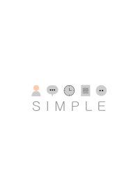 シンプル(ホワイト)V.117