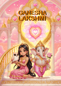 Ganesha&Lakshmi, wealth, prosperity (JP)