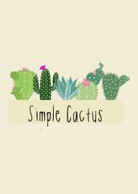 Simple Green Cactus