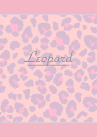 Leopard pattern:Coral pink