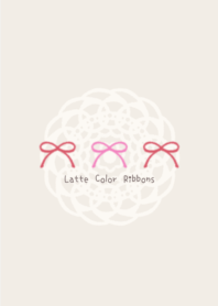Latte Color Ribbons *Red