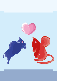 ekst Blue (Cow) Love Red (Rat)