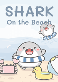 Shark on the beach!