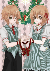 Christmas twins
