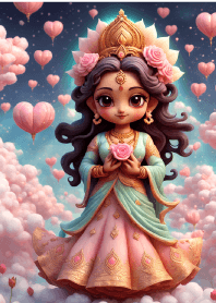 Goddess Lakshmi, beauty, love v.3