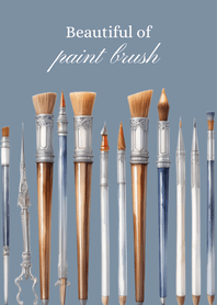 Beautiful of paint brush