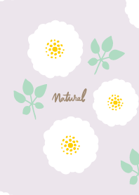 round white flowers leaves7 from Japan