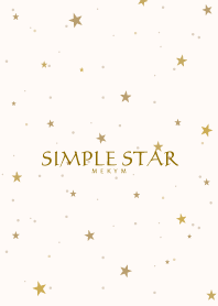 SIMPLE STAR 38 -NATURAL YELLOW-