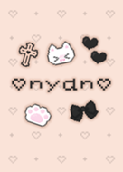 ♡ nyan ♡ 地雷系量産型オレンジ&ブラック - LINE 着せかえ