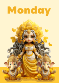 Goddess Lakshmi and Ganesha Monday
