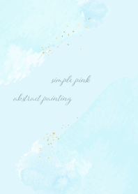 pale blue abstract painting Theme