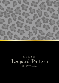 Leopard Pattern - BLACK GRAY 7