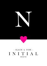INITIAL N -BLACK&PINK-