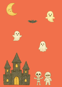 Halloween Festival03 red & yellow