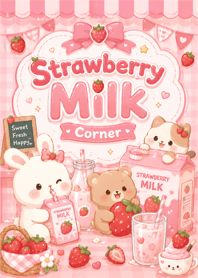 Strawberry Milk Corner