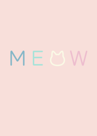 MEOW[Pastel Pink]