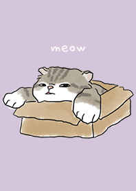 neko drawing1 / purple