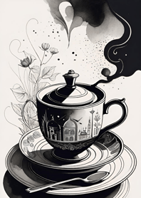 Leisurely coffee time   00a6bD