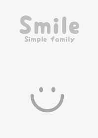 smile simple family Pearl white