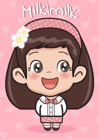 Milkimilk Vintage Pink background