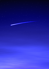 lucky shooting star from Japan