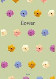 เหลืองเขียว : ดอกไม้ฤดูใบไม้ผลิ