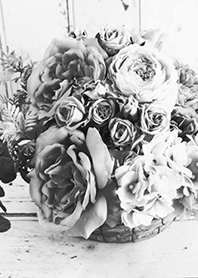 theme[flower]monochrome