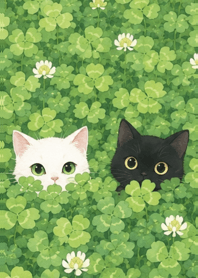 The Cat and the Clover Leaf