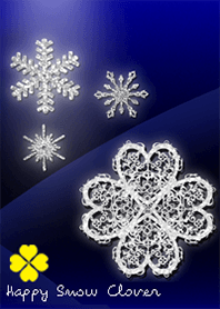 Happy snow clover
