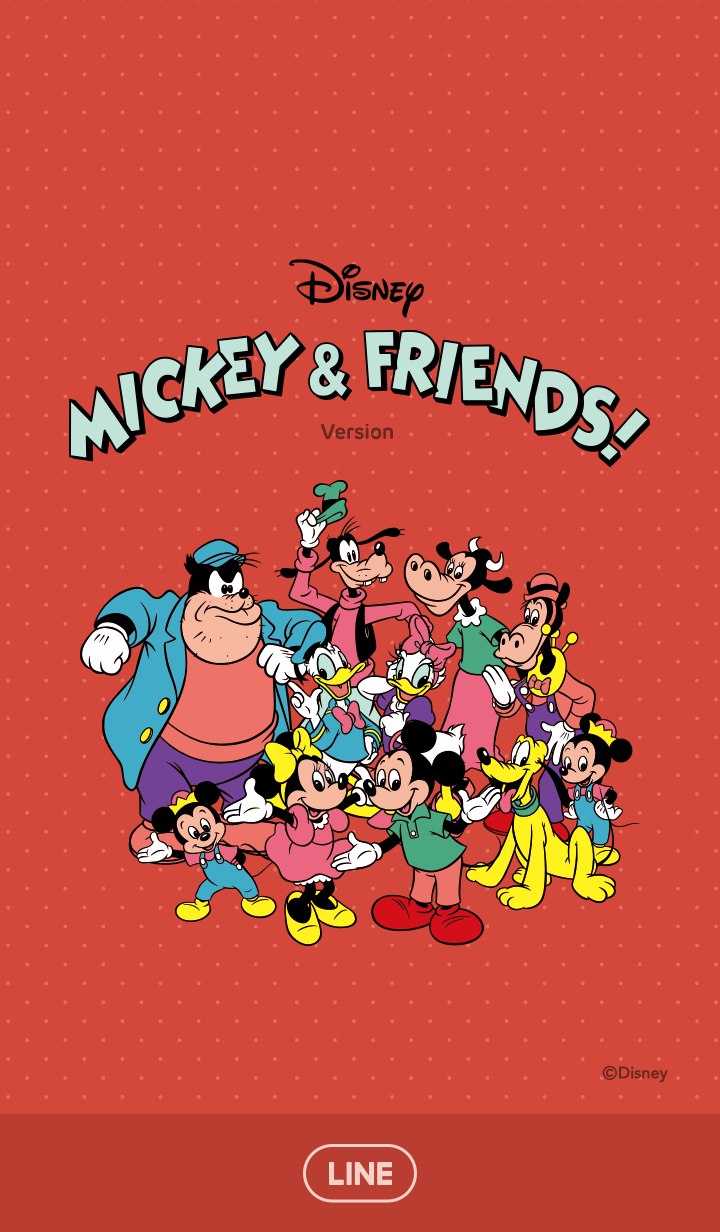 Mickey Mouse & Fr... | 光頭賣- 最大的LINE貼圖代購網| 全館通通降五