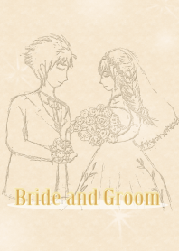 wedding bride and groom