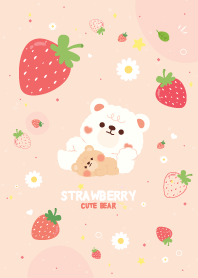 Teddy Bear Strawberry Lovely