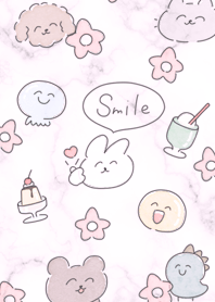 flower smile pinkpurple11_2