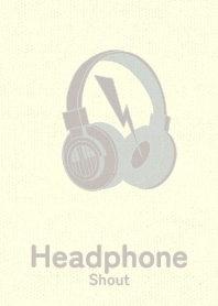 Headphone_shout Pale Mist WHT